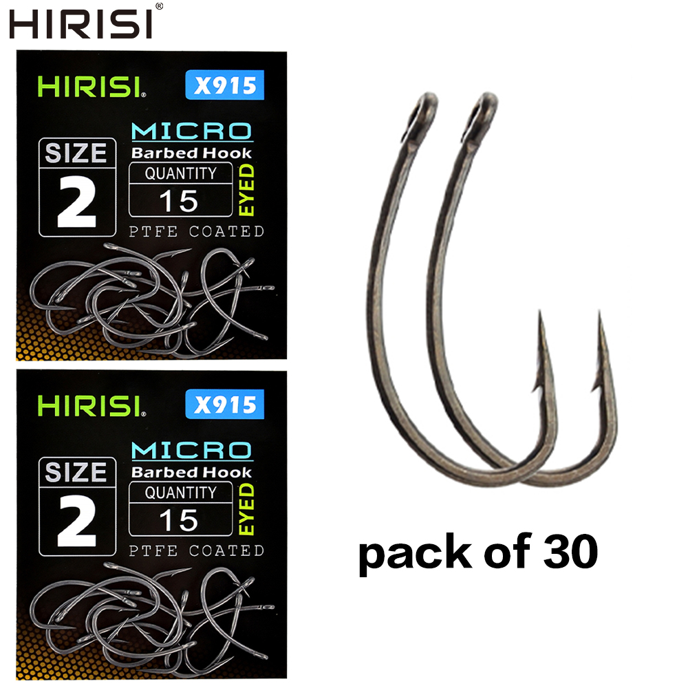 Hirisi 30x Carp Fishing Hooks  - Fishing Hook Offset ulasan dan harga