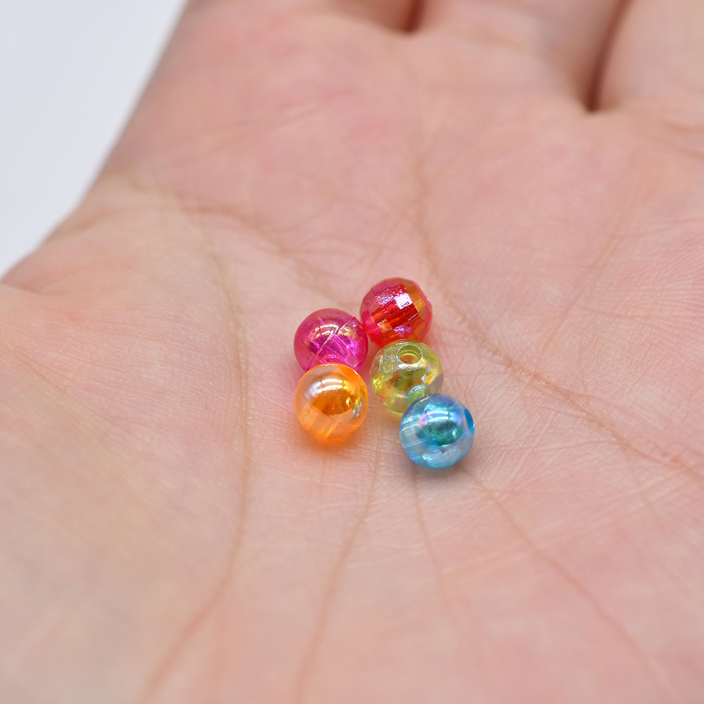 MNFT Mix 5 Colors Round Beads  - Fishing Hook Size ulasan dan harga