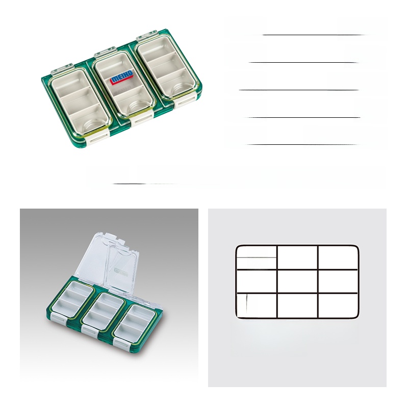 Meiho Fishing Box Small Access - Fishing Hook Box ulasan dan harga