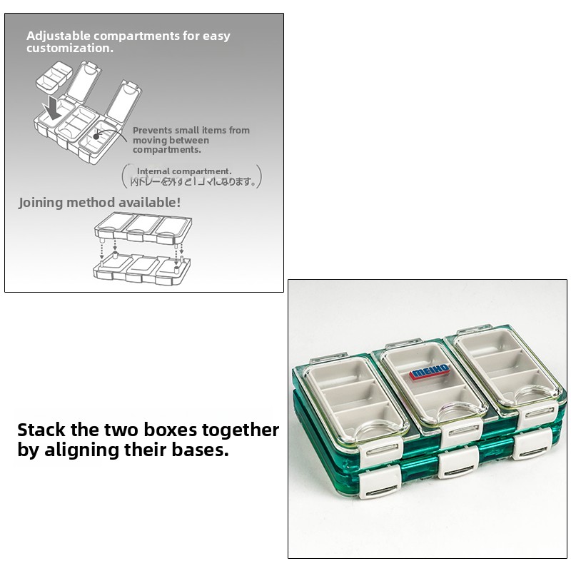 Meiho Fishing Box Small Access - Fishing Hook Box ulasan dan harga