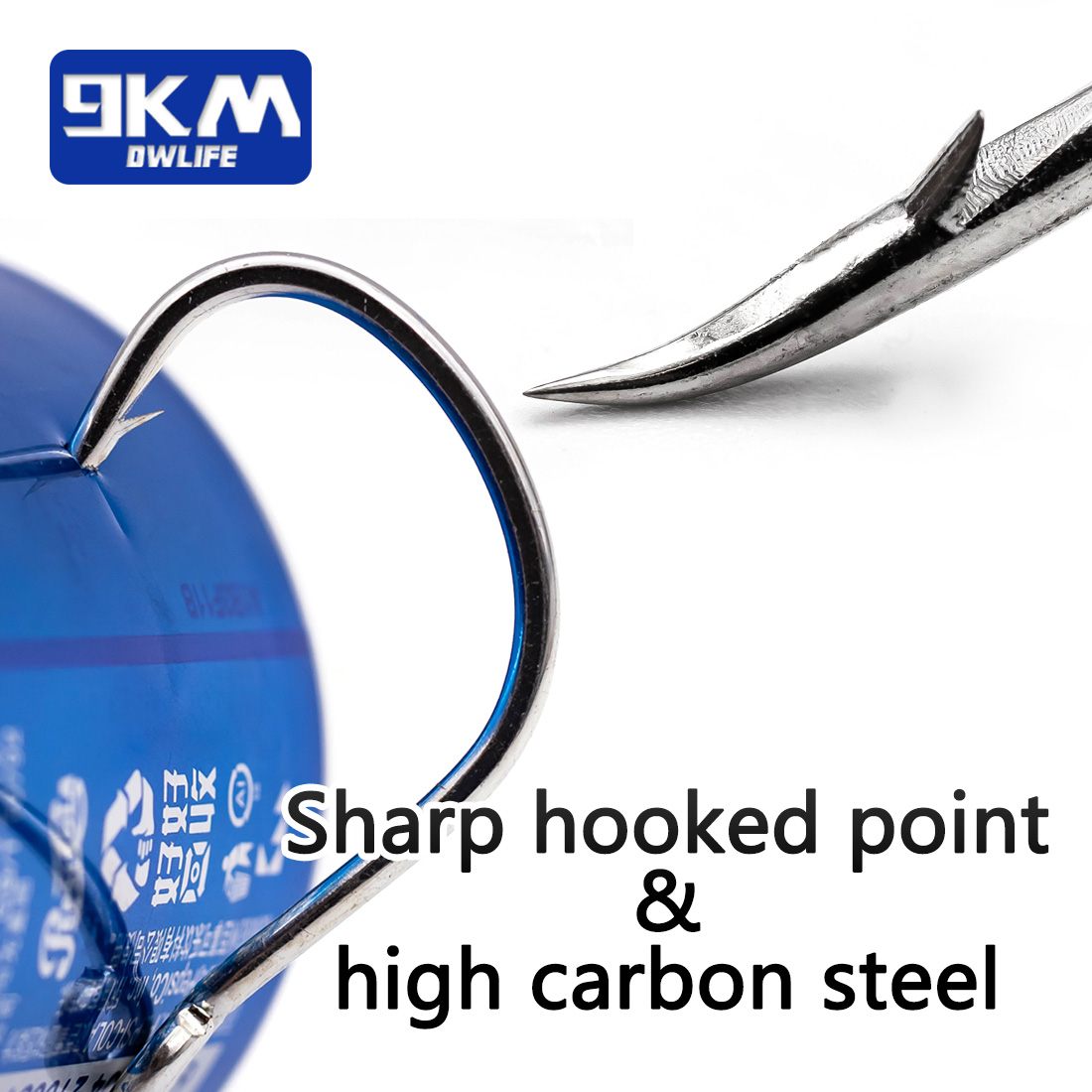 9KM Fishing Hooks Saltwater Li - Fishing Hook Offset ulasan dan harga