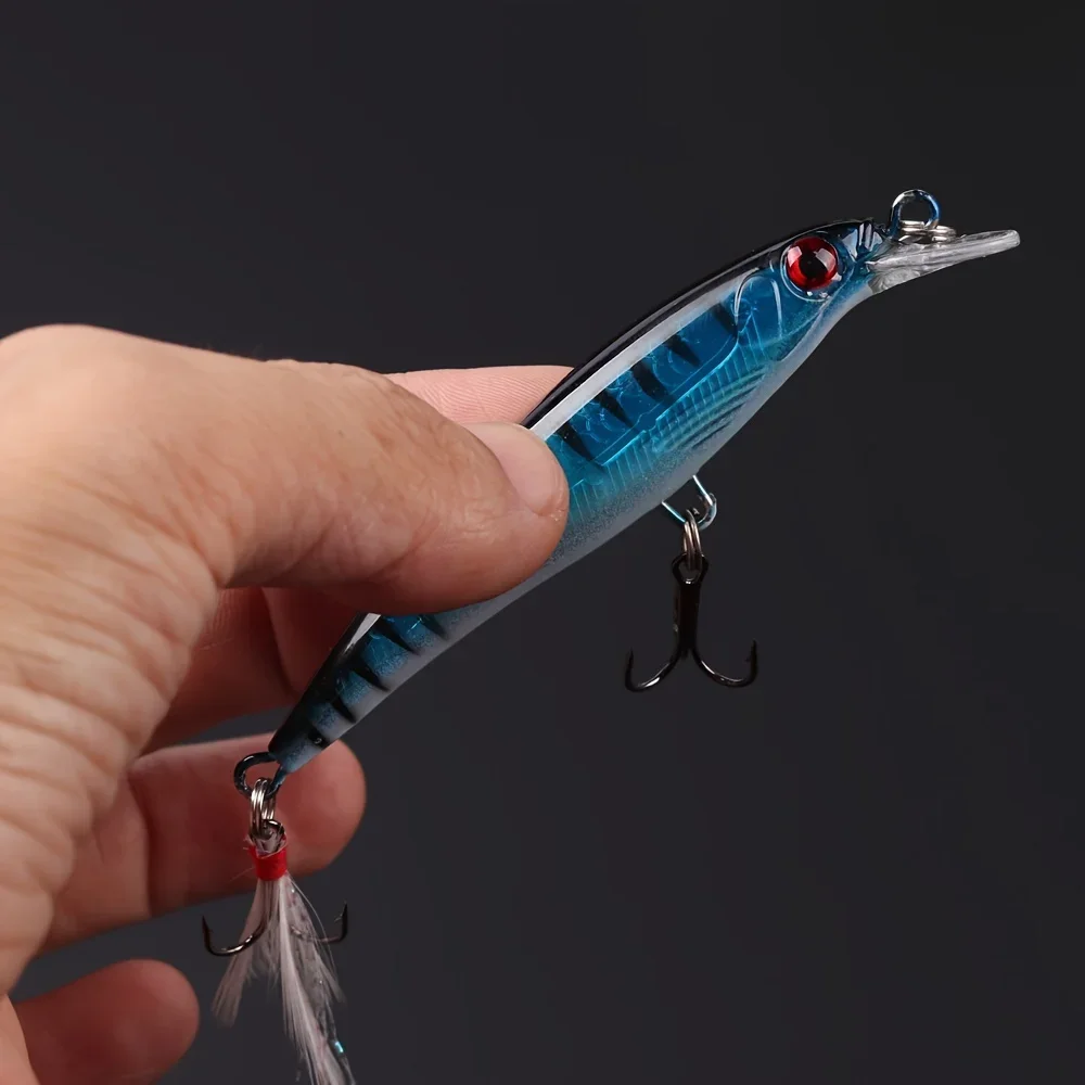 5pcs/box Laser 3D Eyes Bionic  - Fishing Hook Treble ulasan dan harga